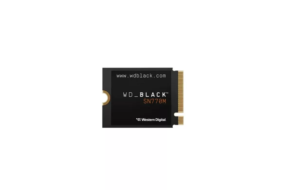 Disco Duro Western Digital Black 2TB SSD M.2 PCIe 4.0 NVMe WDBDNH0020BBK-WRSN Alto Rendimiento