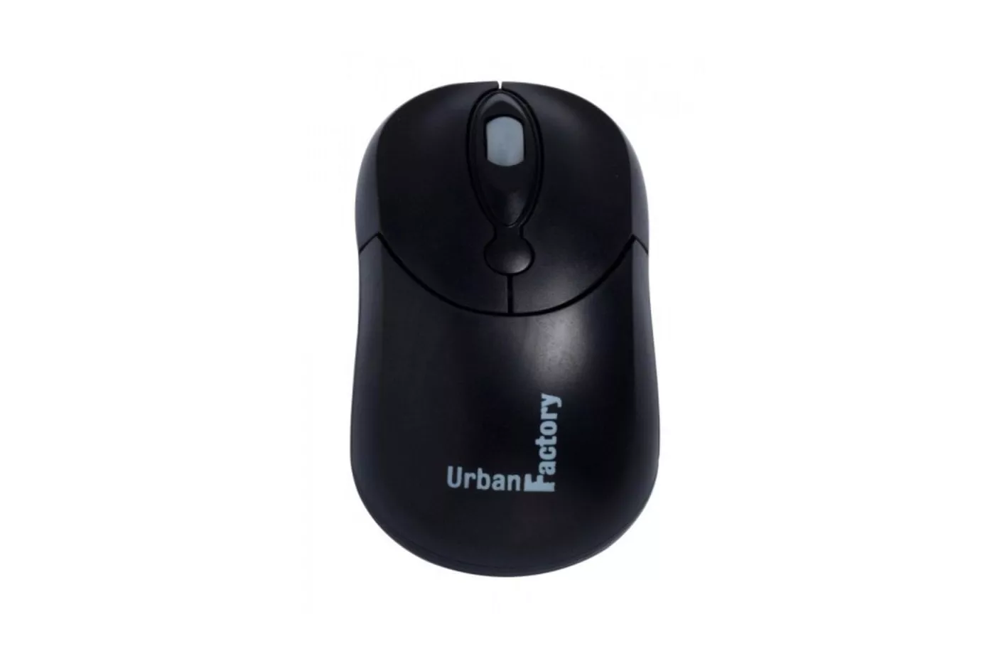 Ratón Urban Factory Big Crazy USB cableado 800 DPI negro ambidiestro