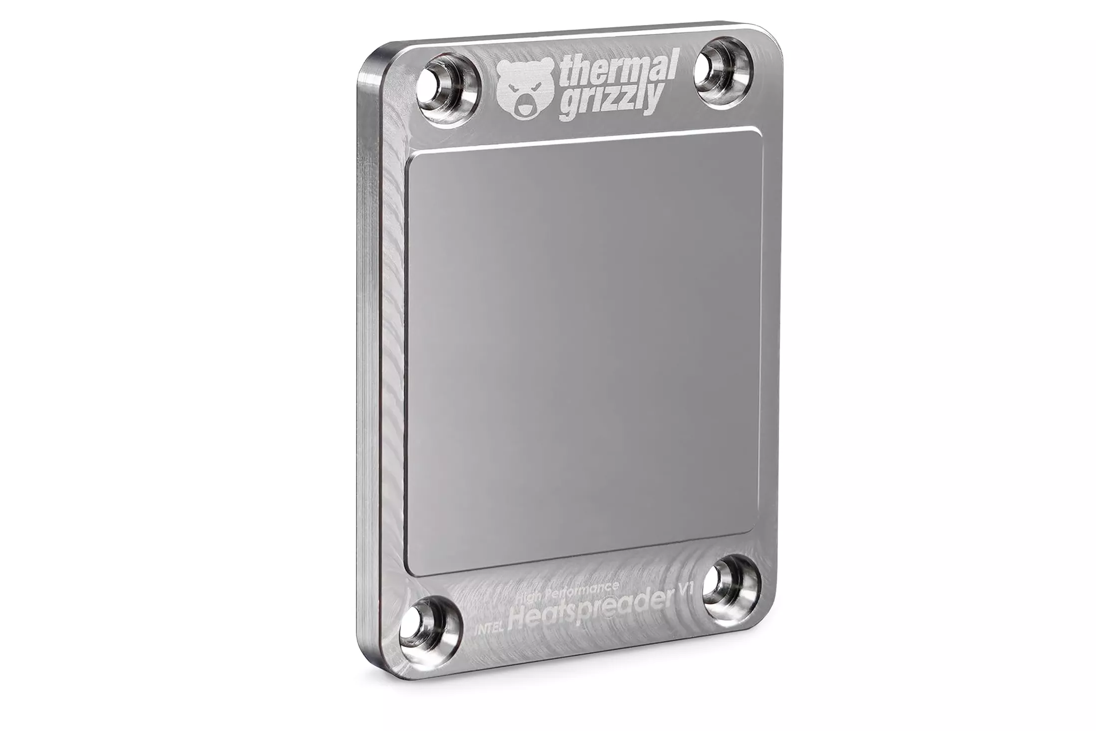 Difusor térmico Thermal Grizzly Intel V1 Cobre Niquelado Delid Superficie Fresada Alta Precisión