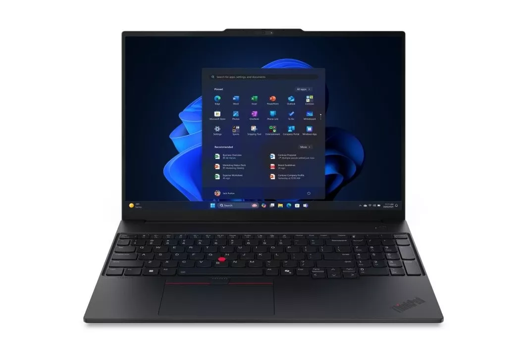 Portátil Lenovo ThinkPad E16 Gen 3 16″ Intel Core Ultra 5 16GB 512GB SSD Aluminio Wi-Fi 6E Windows 11 Pro