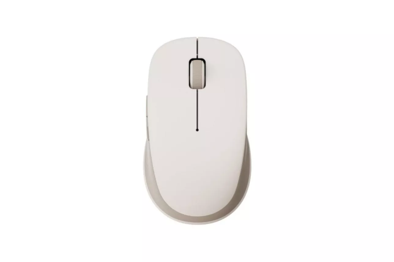 Ratón Xiaomi Dual-Mode Wireless Mouse 2 Bluetooth 1200 DPI Blanco Clic Silencioso