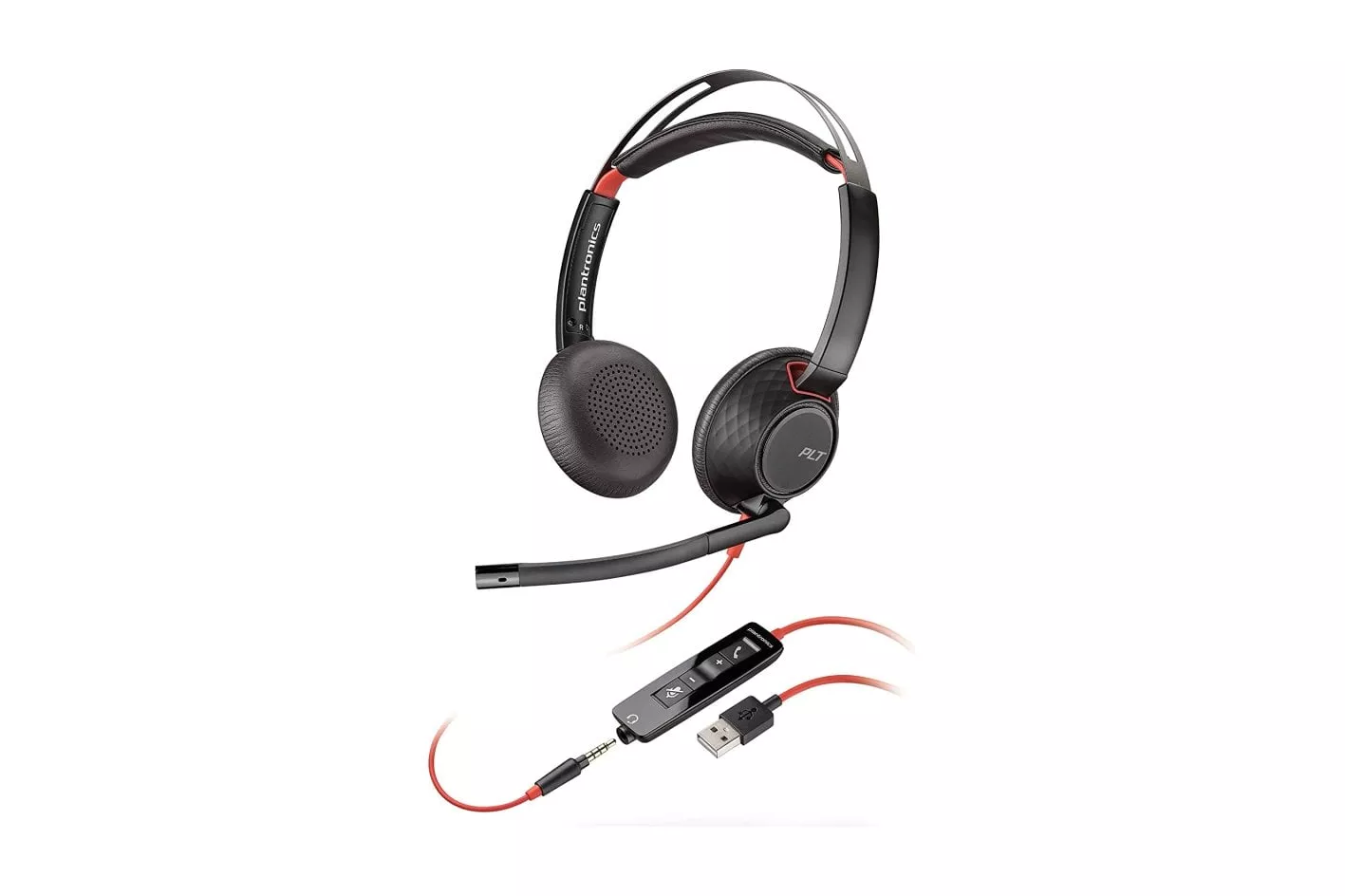 Poly Blackwire 5220 Auriculares USB para Centro de Llamadas
