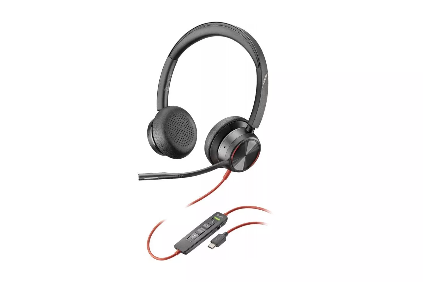 Poly Blackwire 8225 Auriculares USB-C