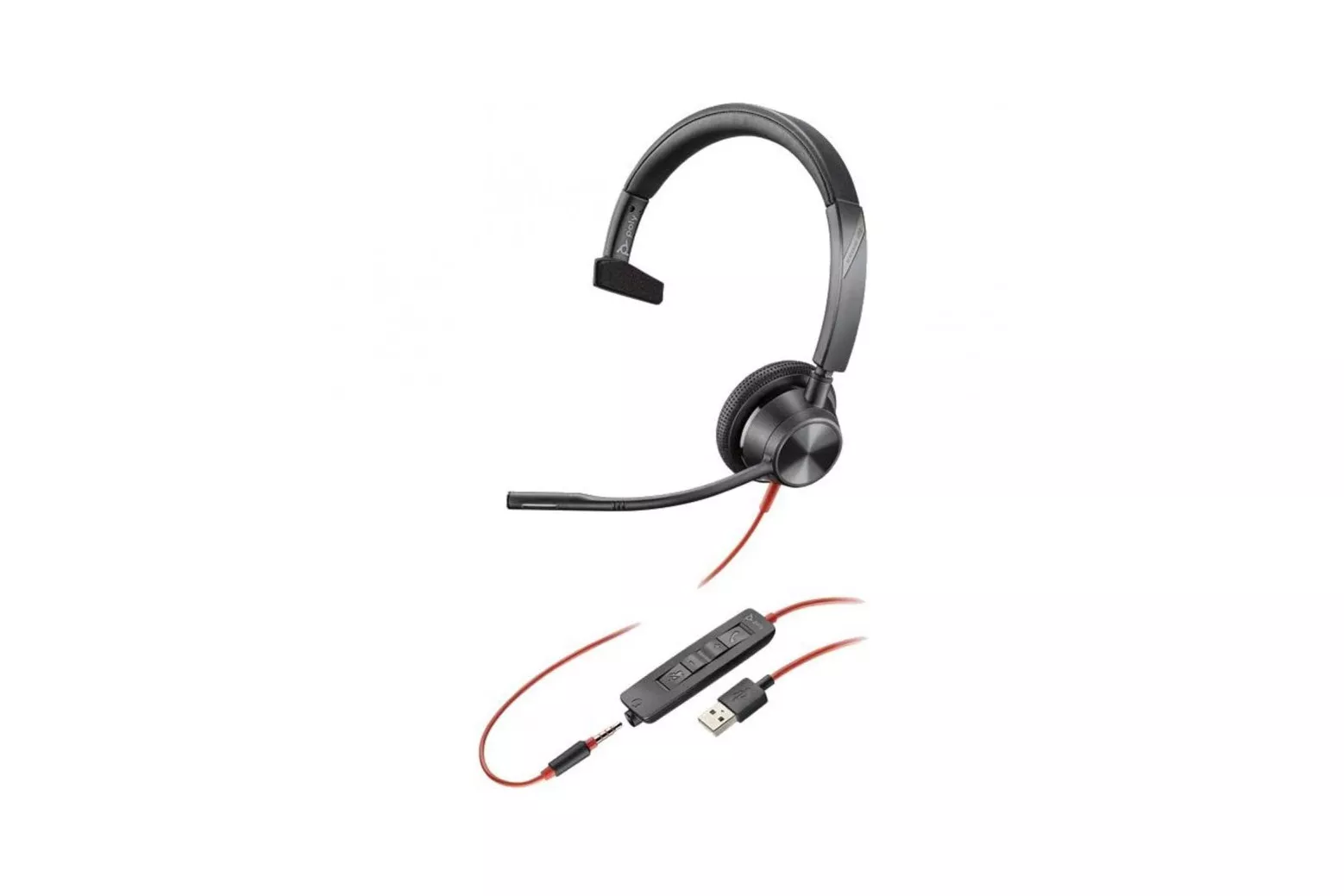 Poly Blackwire C3315 Auricular Monoaural USB