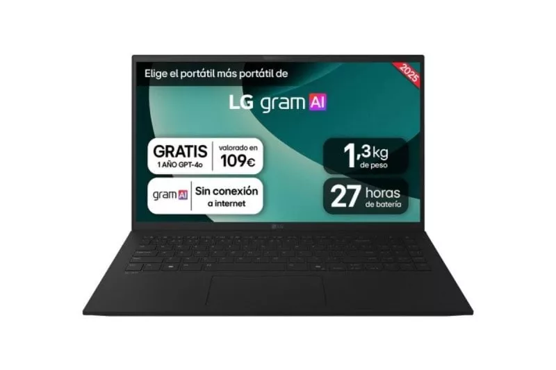 Portatil LG Gram 15ZD80T-G.AX55B 15.6