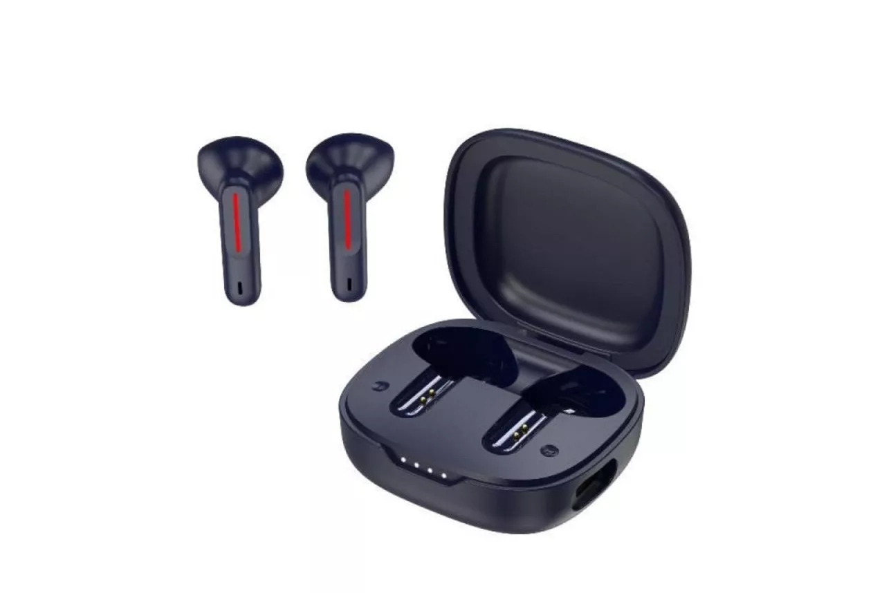 Auriculares Red Bull Kers inalámbricos Bluetooth con Cancelación de Ruido y micrófono azul