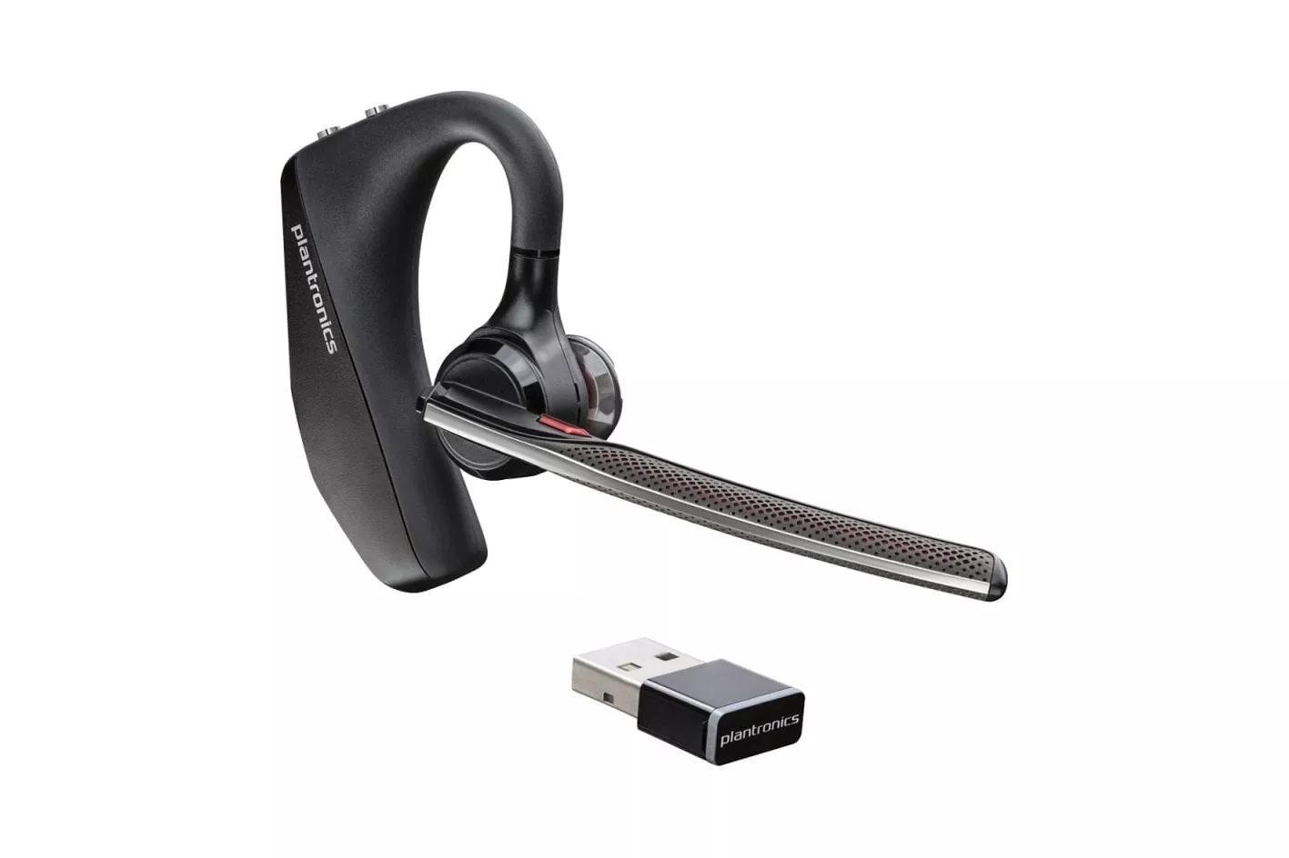 Poly Voyager 5200 Auricular Inalámbrico Bluetooth con Base de Carga Negro