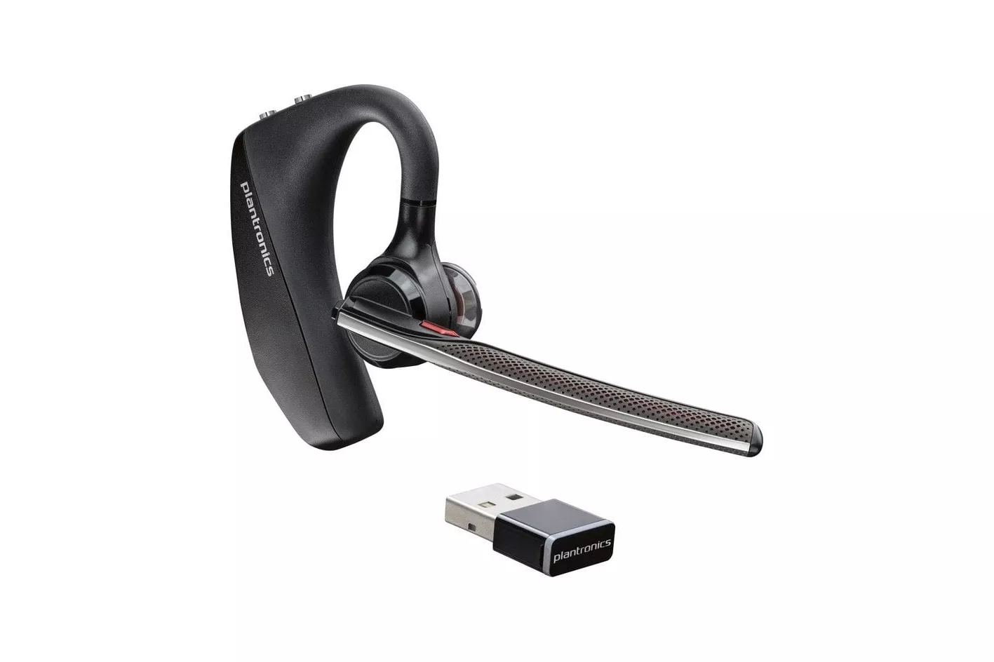 Poly Voyager 5200 USB-A Auriculares Inalámbricos Negros + Dongle Bluetooth BT700