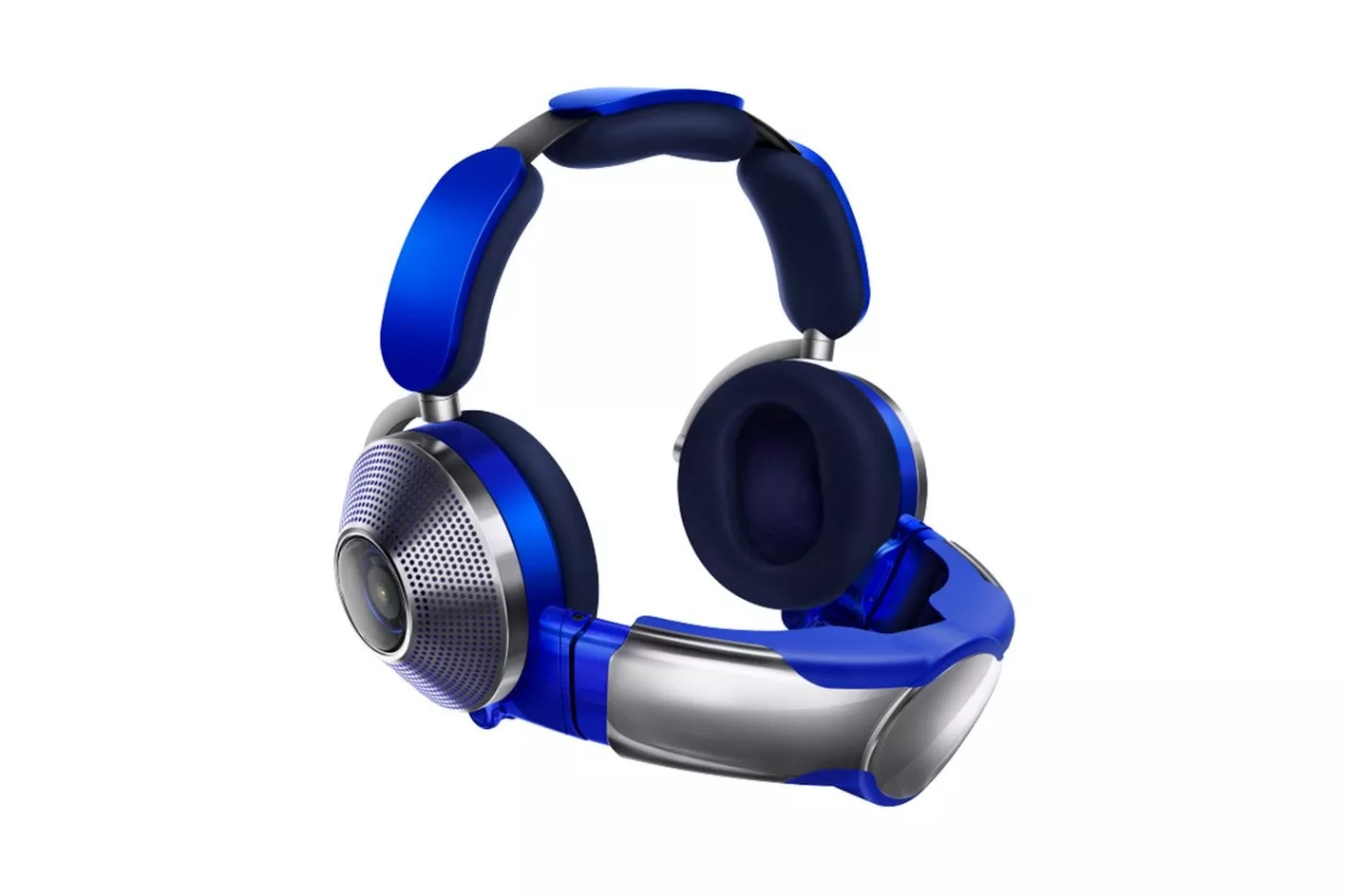 Dyson Zone Auriculares Inalámbricos con Cancelación de Ruido y Purificador de Aire Azules
