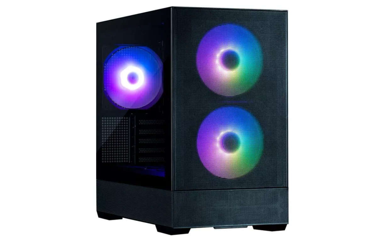 Caja Zalman P30 Air Matx 3xvent 120mm Argb 2xusb 3.0 Negro Sin Fuente