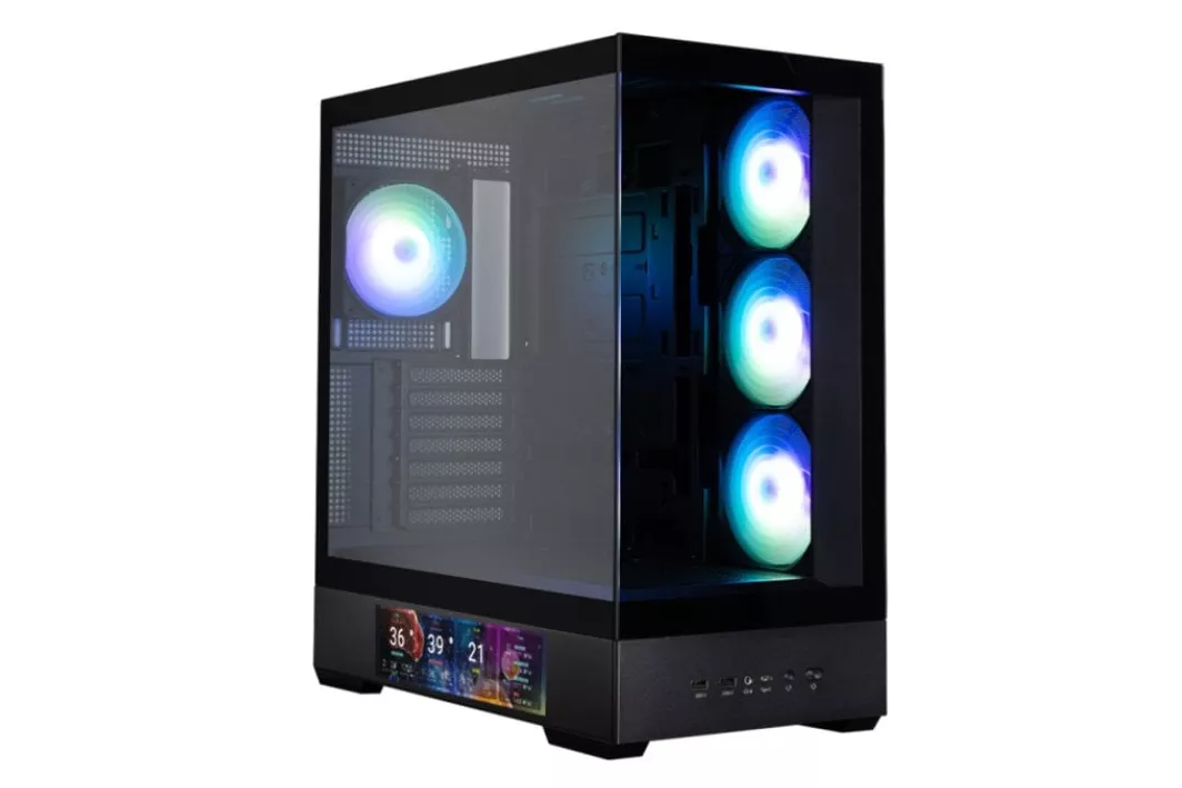 Caja Zalman P40 Ds Atx 4xvent 120mm Argb 2xusb 3.0 Negro Sin Fuente