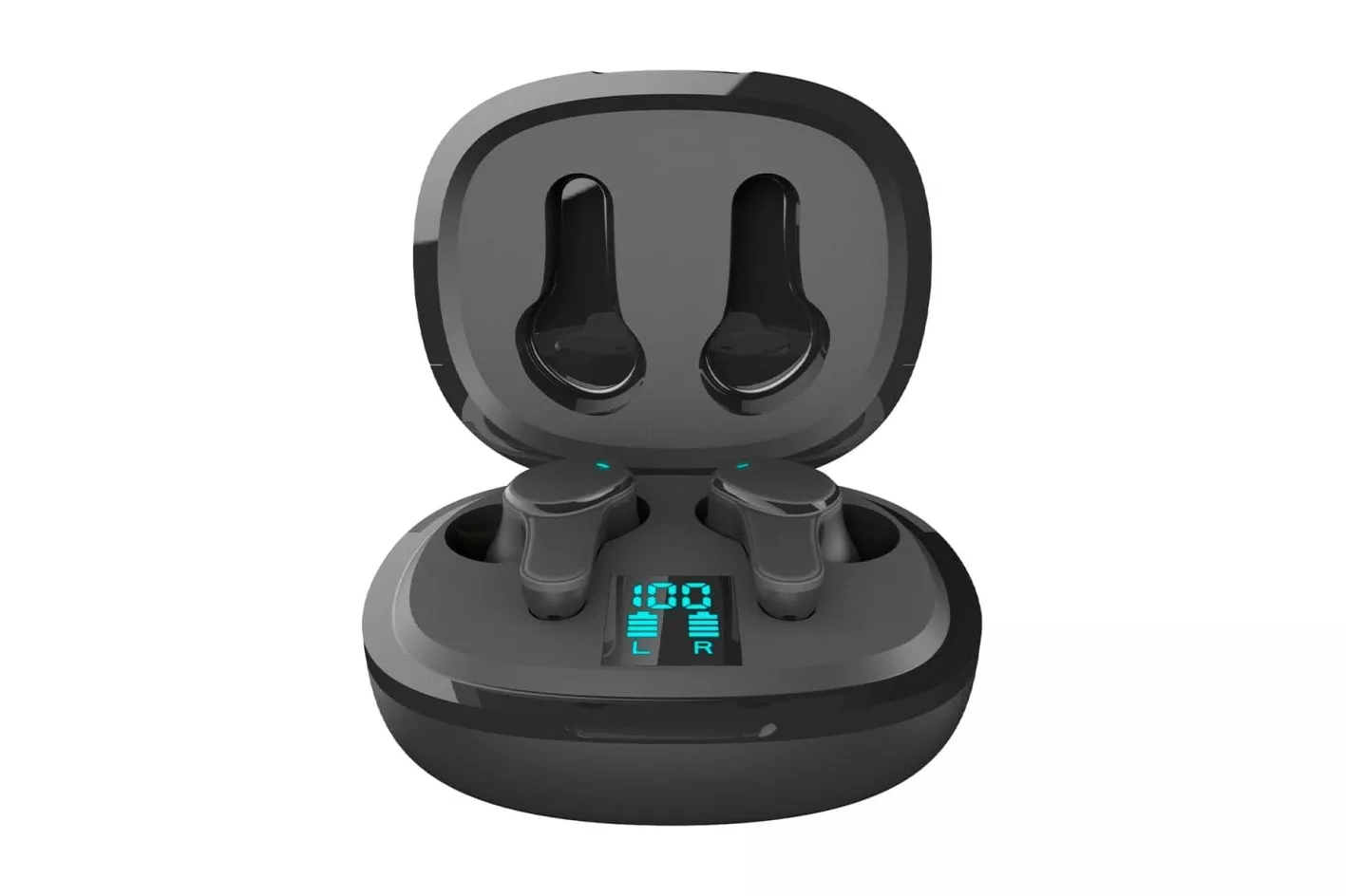 Prixton TWS159 Auriculares Inalámbricos con Cancelación de Ruido Negros