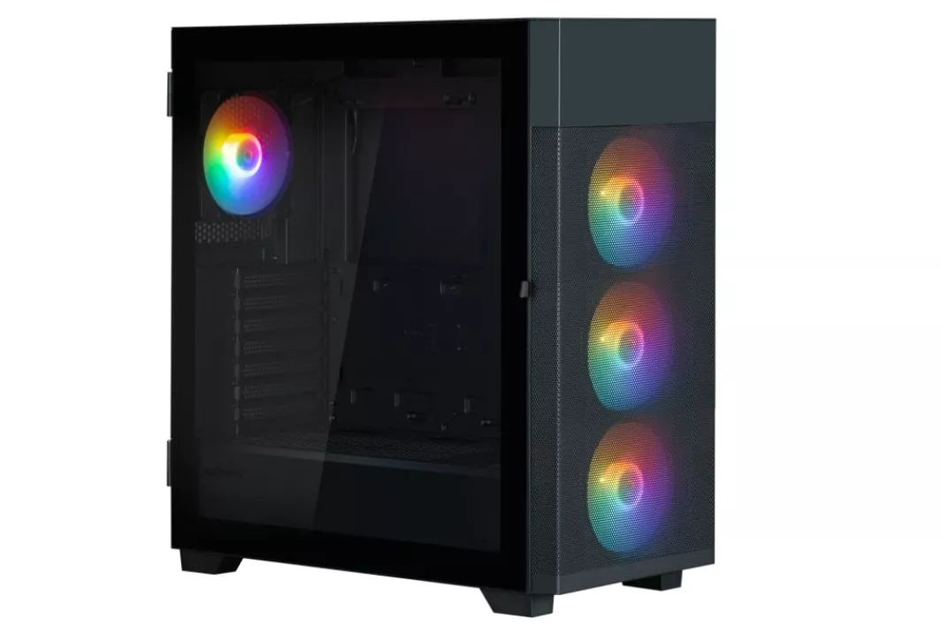 Caja Zalman S5 Neo Atx 4xvent 120mm Argb 2xusb 3.0 Negro Sin Fuente