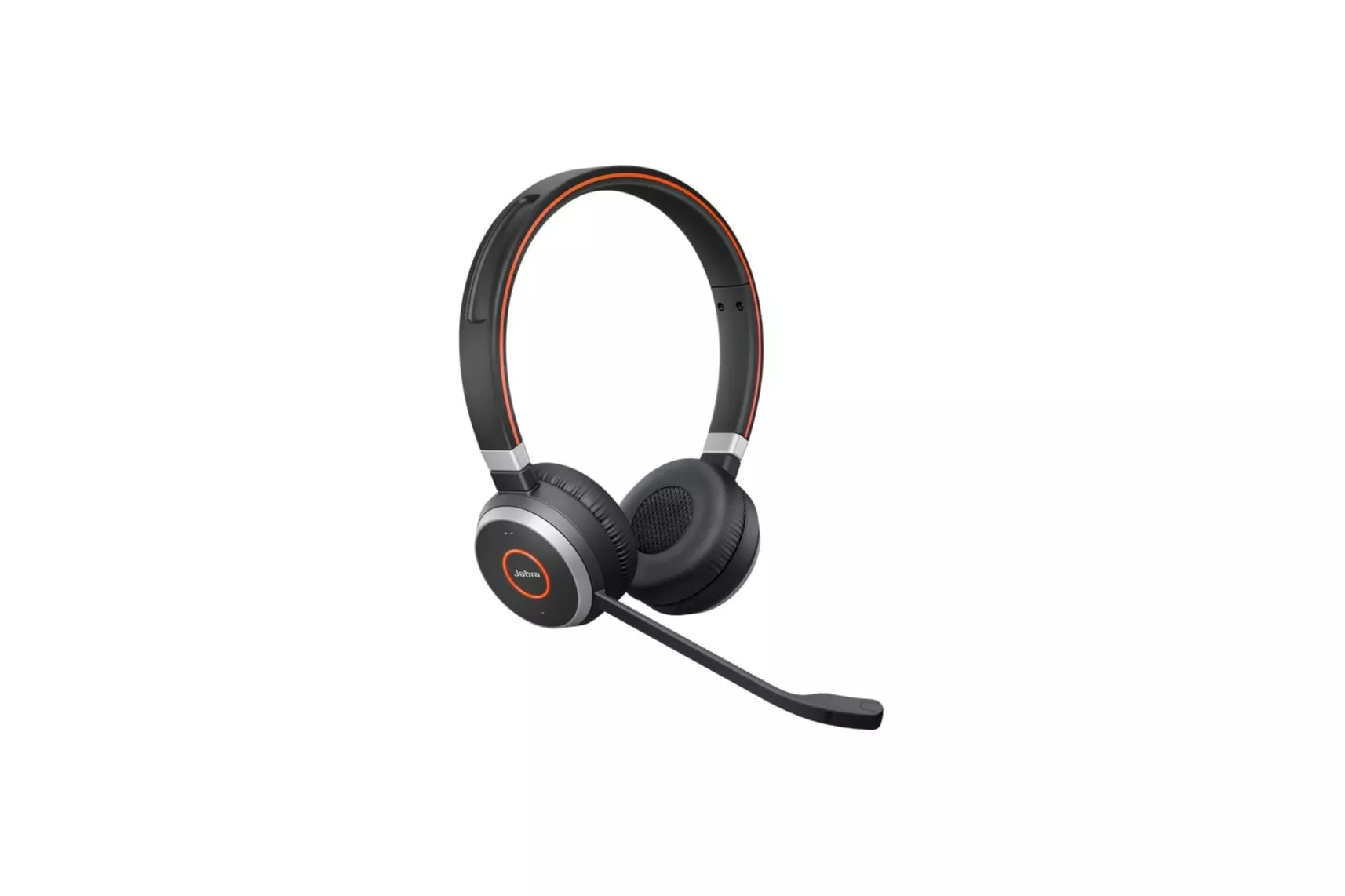 Jabra Evolve 65 Auriculares Inalámbricos Negros + Soporte de Carga