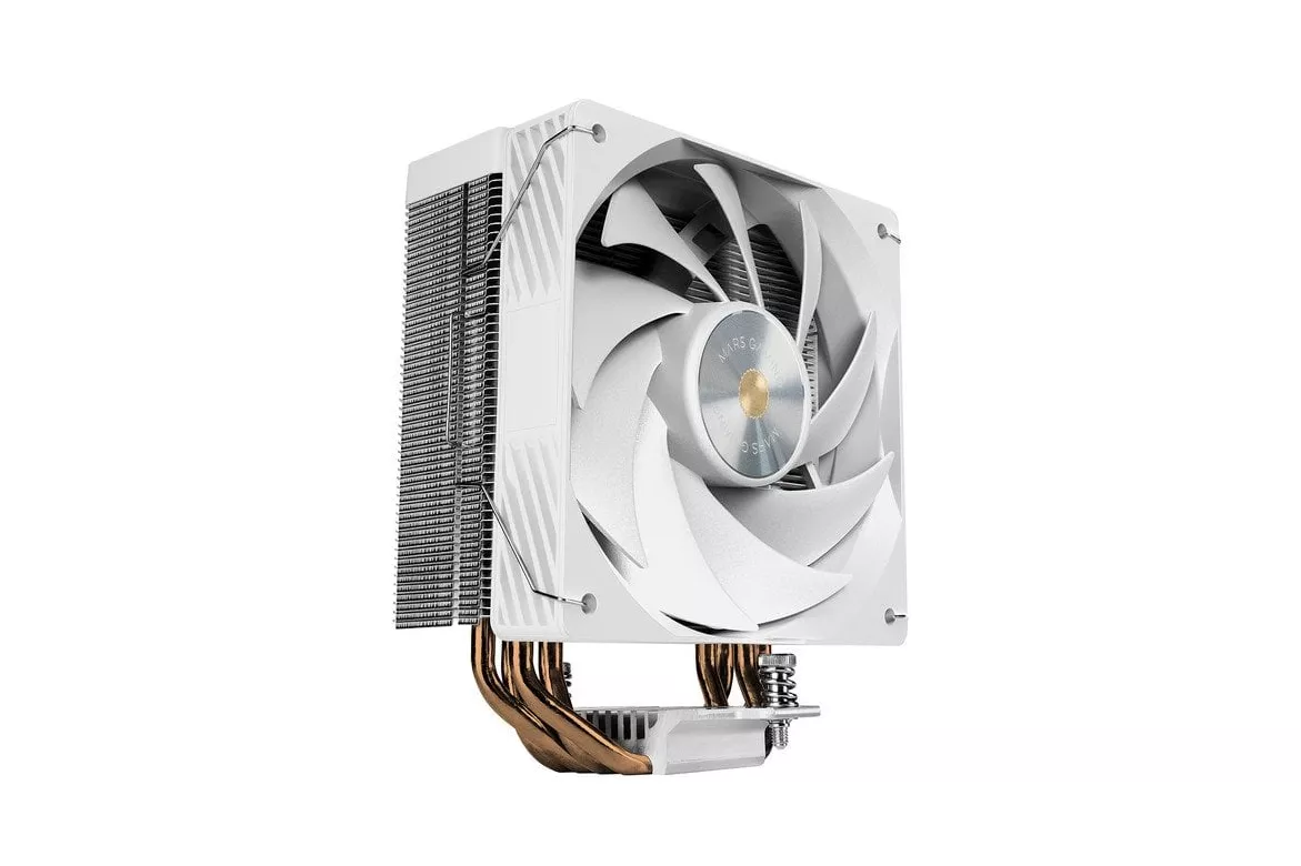 Mars Gaming Mcpu-x4 Disipador Cpu 230w 4x Heatpipes Ventilador 120mm Intel Lga Y Amd Blanco