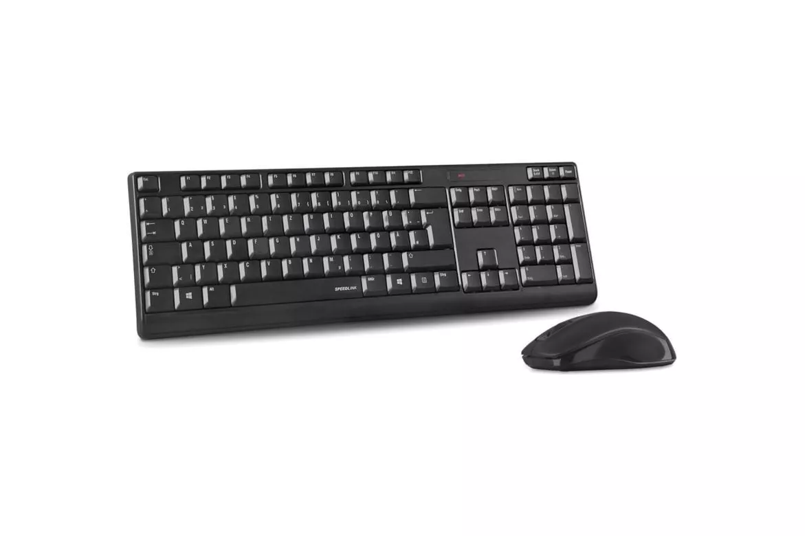 Teclado de membrana SpeedLink Niala Layout ES inalambrico con raton incluido