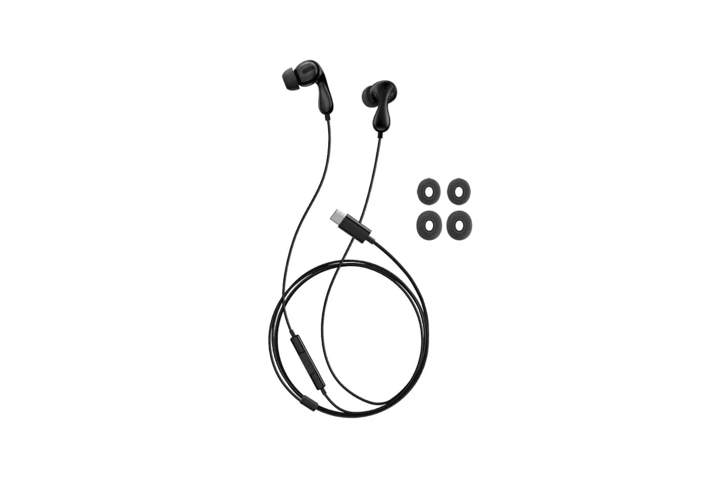 Auriculares Baseus Encok CZ20 con cable USB-C Llamadas y Música Negro