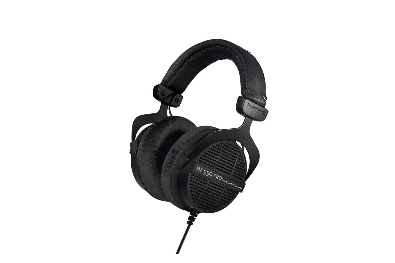 Auriculares Beyerdynamic DT 990 PRO con cable, conexión Jack 3,5 mm, música y estudio, color negro