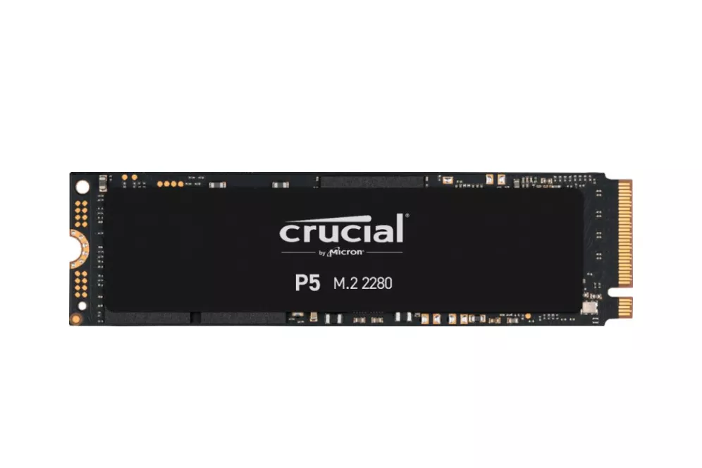 Crucial - Disco SSD CRUCIAL P5 500GB Nvme - Alta Velocidad de Lectura