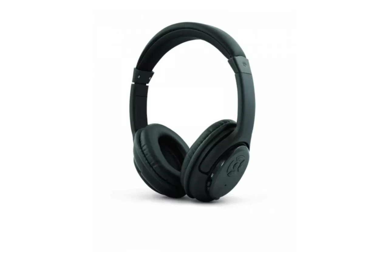 Auriculares Esperanza Libero EH163K Inalámbricos Bluetooth uso música plegables negros
