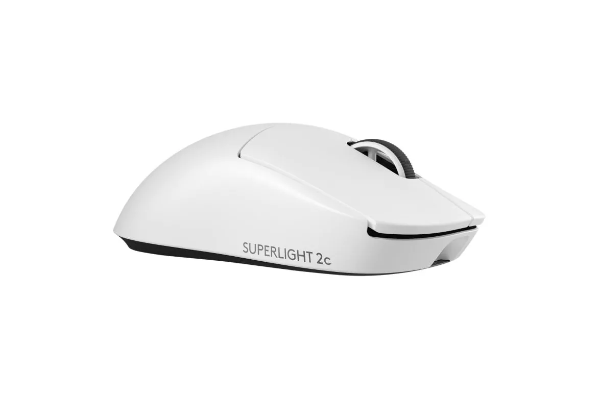 Ratón Logitech PRO X SUPERLIGHT 2c Inalámbrico 44000 DPI Blanco 5 Botones USB-C