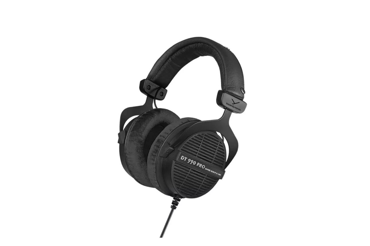 Auriculares Beyerdynamic DT 990 PRO con cable, sonido profesional para música, negros
