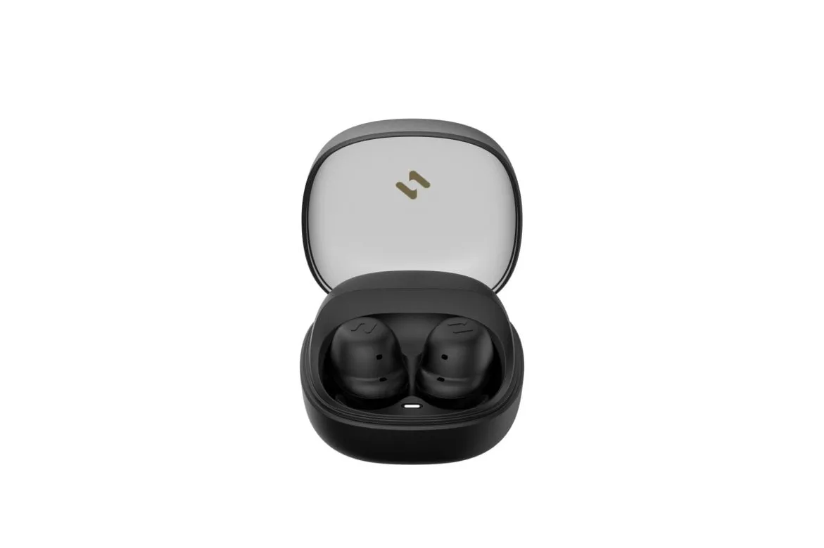Auriculares Havit 6939119067991 inalámbricos True Wireless Stereo Bluetooth para llamadas y música con cancelación de ruido, negros