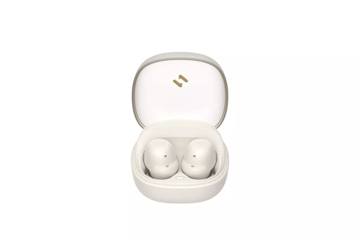Auriculares Havit 6939119068028 inalámbricos True Wireless Stereo TWS Bluetooth 5.3 con Cancelación de Ruido, Micrófono y Modo Gaming Beige