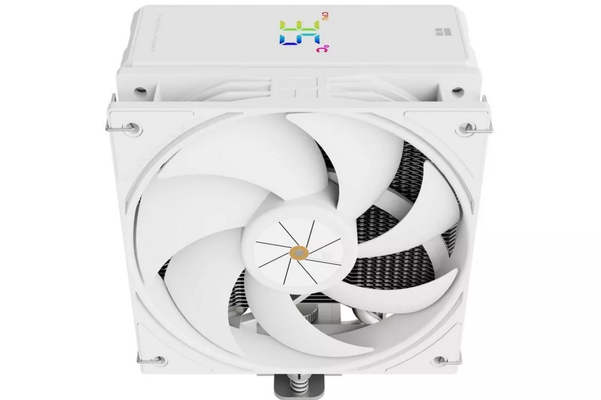 Refrigeracion Aire Thermalright Assassin X 120 R Digital WHITE 120mm 4 Heatpipes PWM S-FDB Blanca