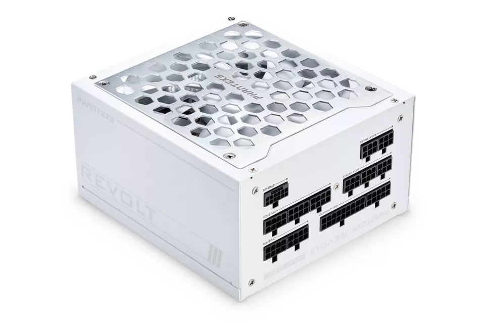 Phanteks Revolt 1000W 80 Plus Platinum Modular Blanca