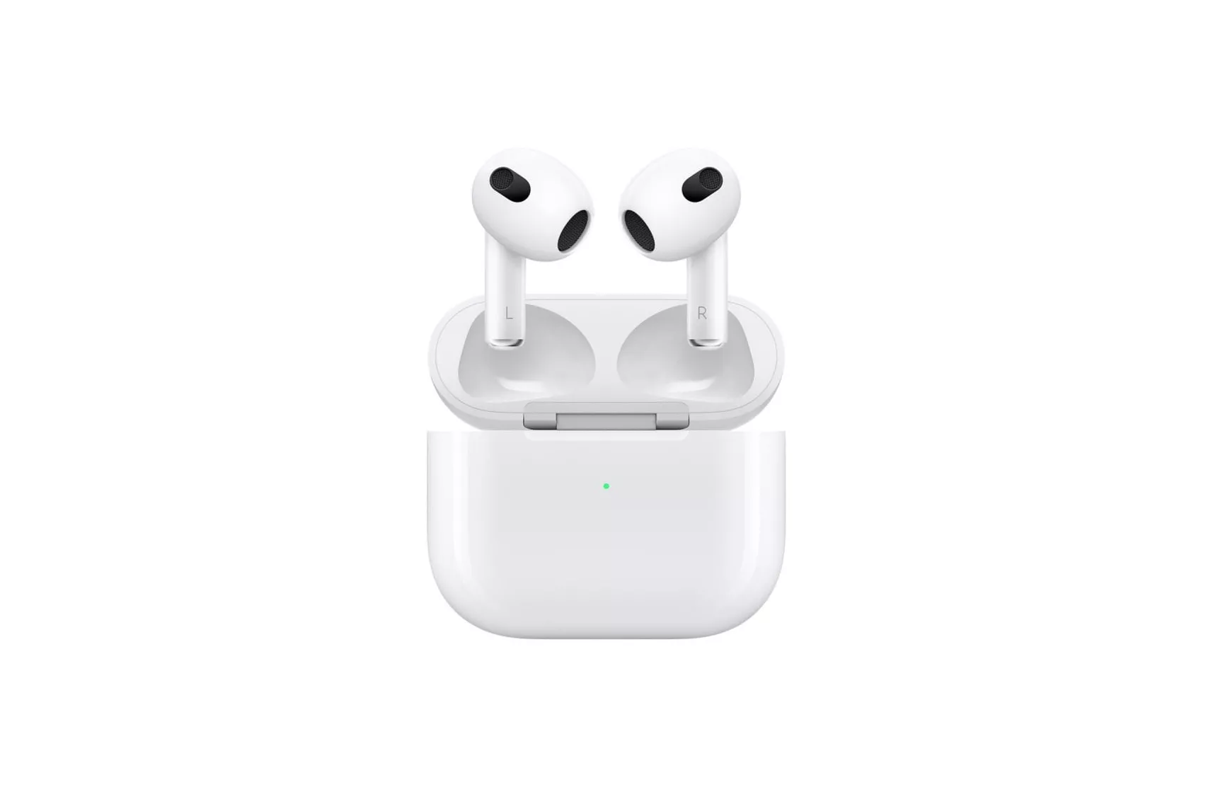 Auriculares Apple AirPods 3 inalámbricos Bluetooth uso diario y llamadas resistentes al agua blancos