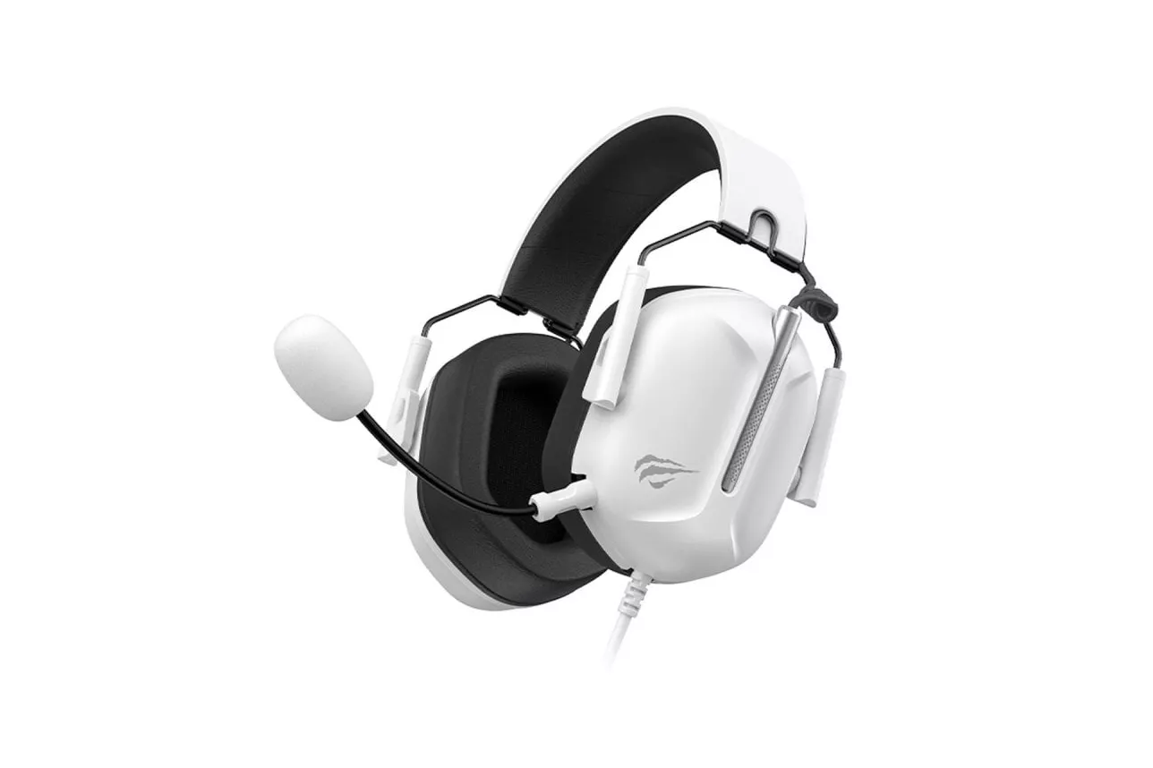 Auriculares Havit H2033D Gaming inalámbricos y con cable, conectividad dual, negros y blancos
