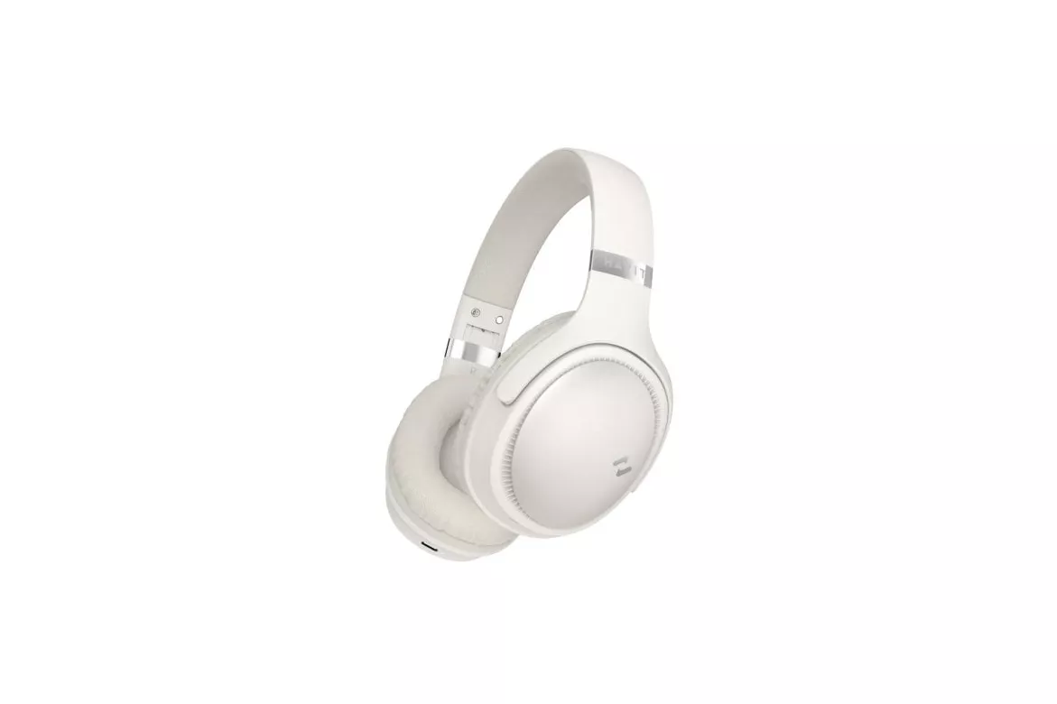 Auriculares Havit H630BT inalámbricos y con cable Bluetooth 5.3 para música plegables beige