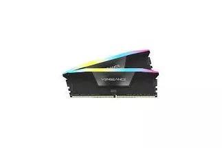 Memoria RAM Corsair Vengeance RGB CMH64GX5M2D6000C40 64GB 2x32GB DDR5 6000MHz CL40 Intel XMP RGB Negra