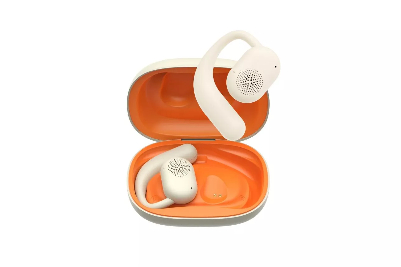 Auriculares Havit OWS914 inalámbricos True Wireless Stereo Bluetooth IPX5 Cancelación de Ruido Beige
