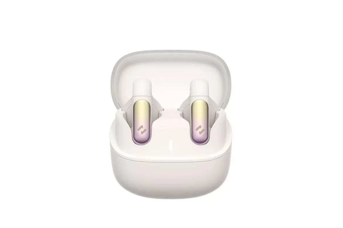 Auriculares Havit TW9609 inalámbricos True Wireless Stereo Bluetooth para llamadas y música con micrófono y protección IPX4 color beige