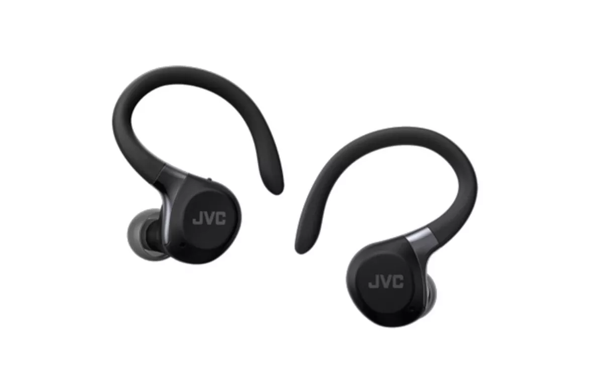 Auriculares JVC HA-EC75T-B-U inalámbricos Bluetooth deportivos, micrófono y protección IP57 negros