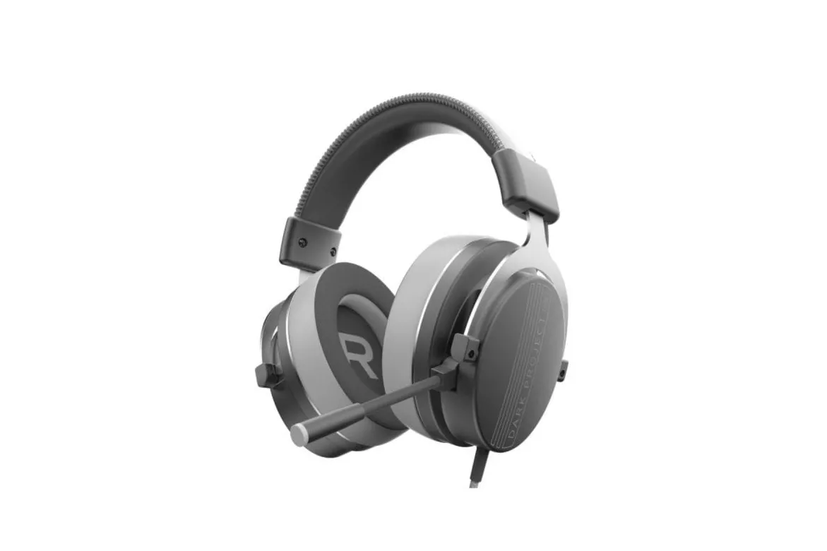 Auriculares Dark Project One Vexo con cable, Cancelación de Ruido, Gaming, color gris