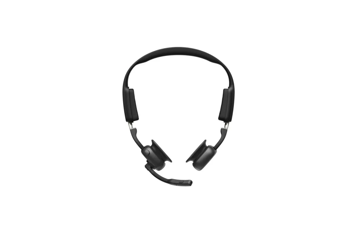 Auriculares Shokz C610-AN-BK inalámbricos Bluetooth con Cancelación de Ruido para oficina con micrófono conduccion ósea negros