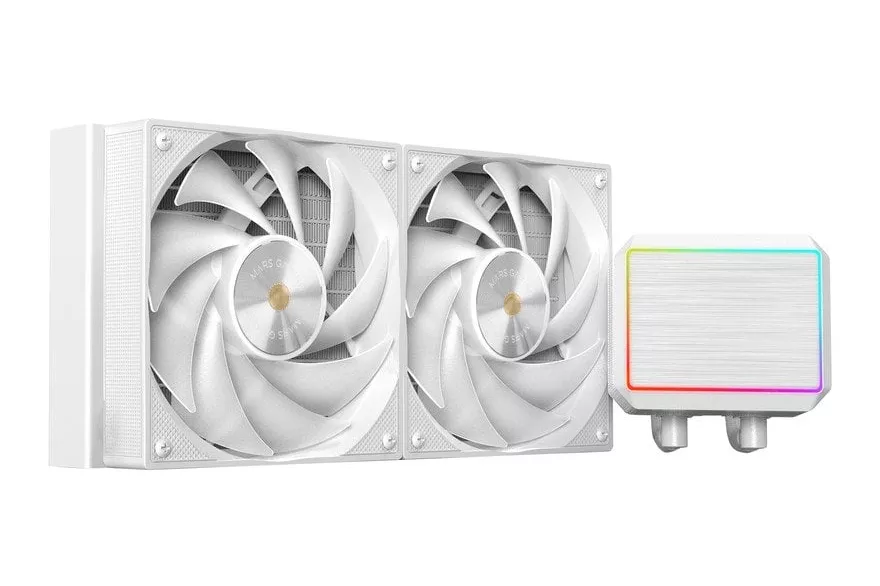 Mars Gaming Ml-proii240 Refrigeración Líquida Aio 450w Tdp Bomba 4ª Gen 2x Ventiladores Blanco