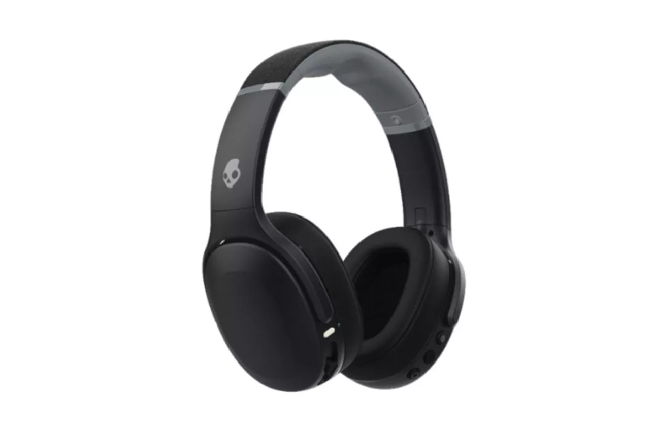 Auriculares Skullcandy Crusher Evo inalámbricos y con cable Bluetooth para música y llamadas, negro