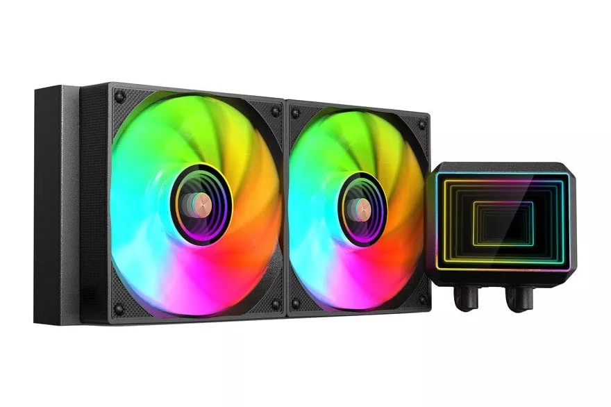 Mars Gaming Ml-two240 Refrigeración Líquida Aio 450w Tdp 2x Ventiladores Argb Bomba 4ª Gen Negro