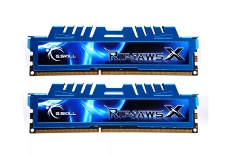 Memoria RAM G.Skill RipjawsX 16GB 2x8GB DDR3 2133MHz CL12 Disipador Azul