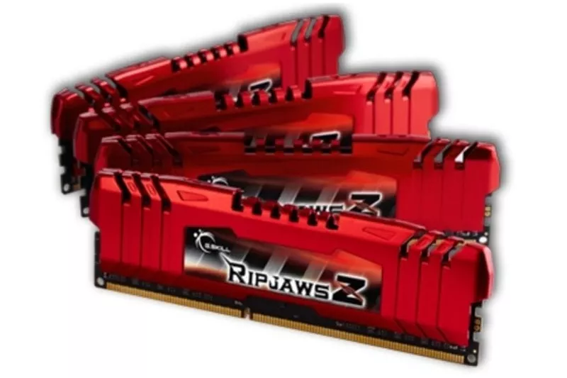 Memoria RAM G.Skill RipjawsZ 32GB 4x8GB DDR3 1600MHz CL10 Quad Channel Disipador