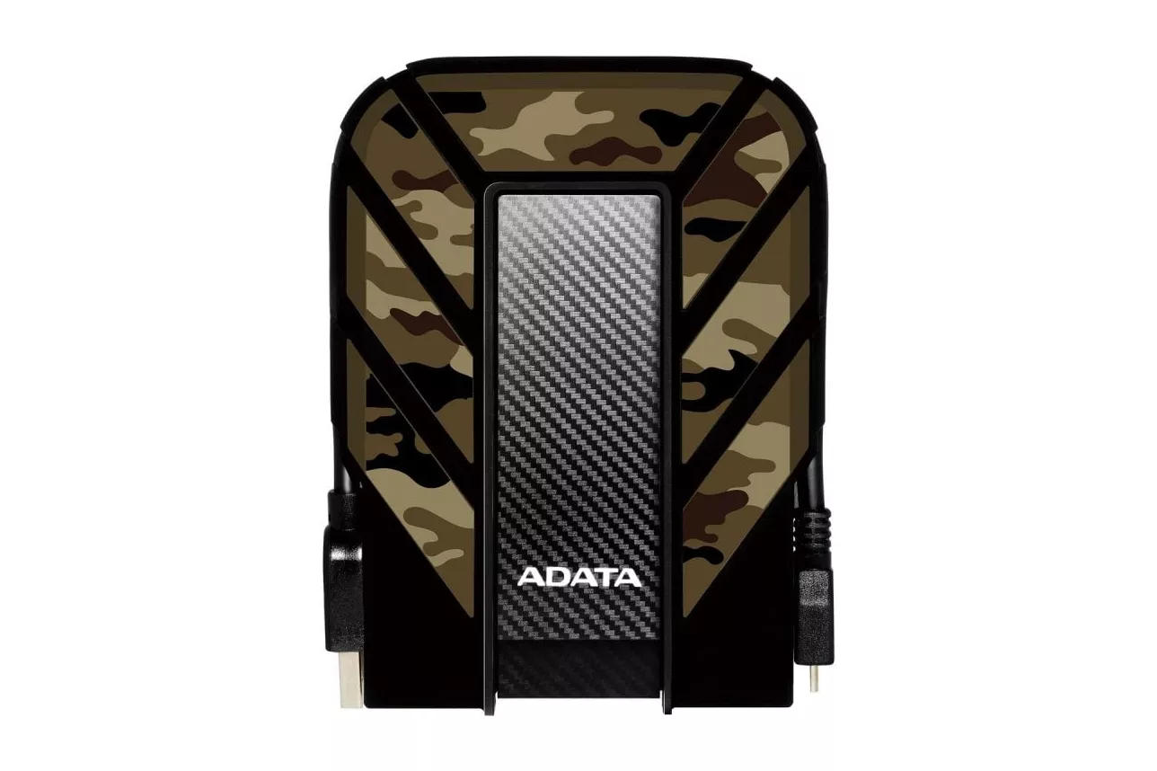 Disco Duro ADATA HD710M Pro 2TB HDD USB 3.2 Camuflaje Resistente al Agua y Golpes