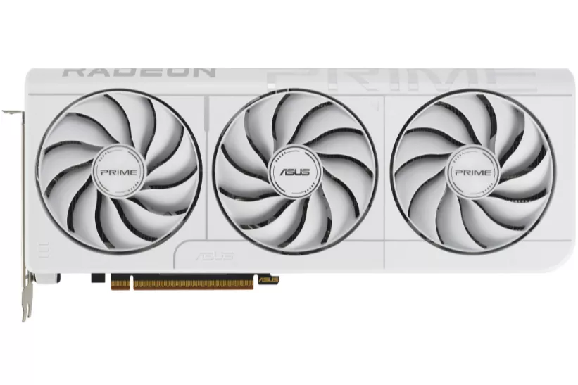 Tarjeta gráfica ASUS Radeon RX 9070 XT PRIME WHITE OC Edition 16GB GDDR6