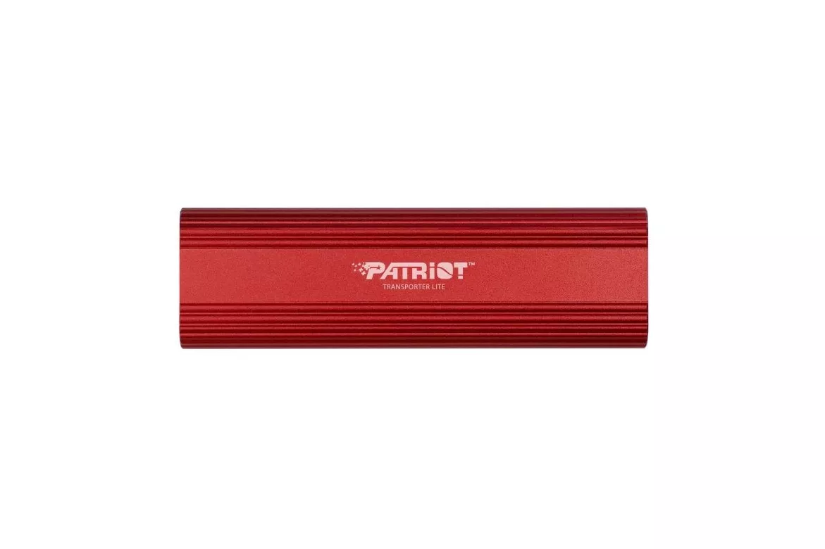 Disco Duro Patriot Transporter Lite 1TB SSD USB Tipo C 1000 MB/s Rojo