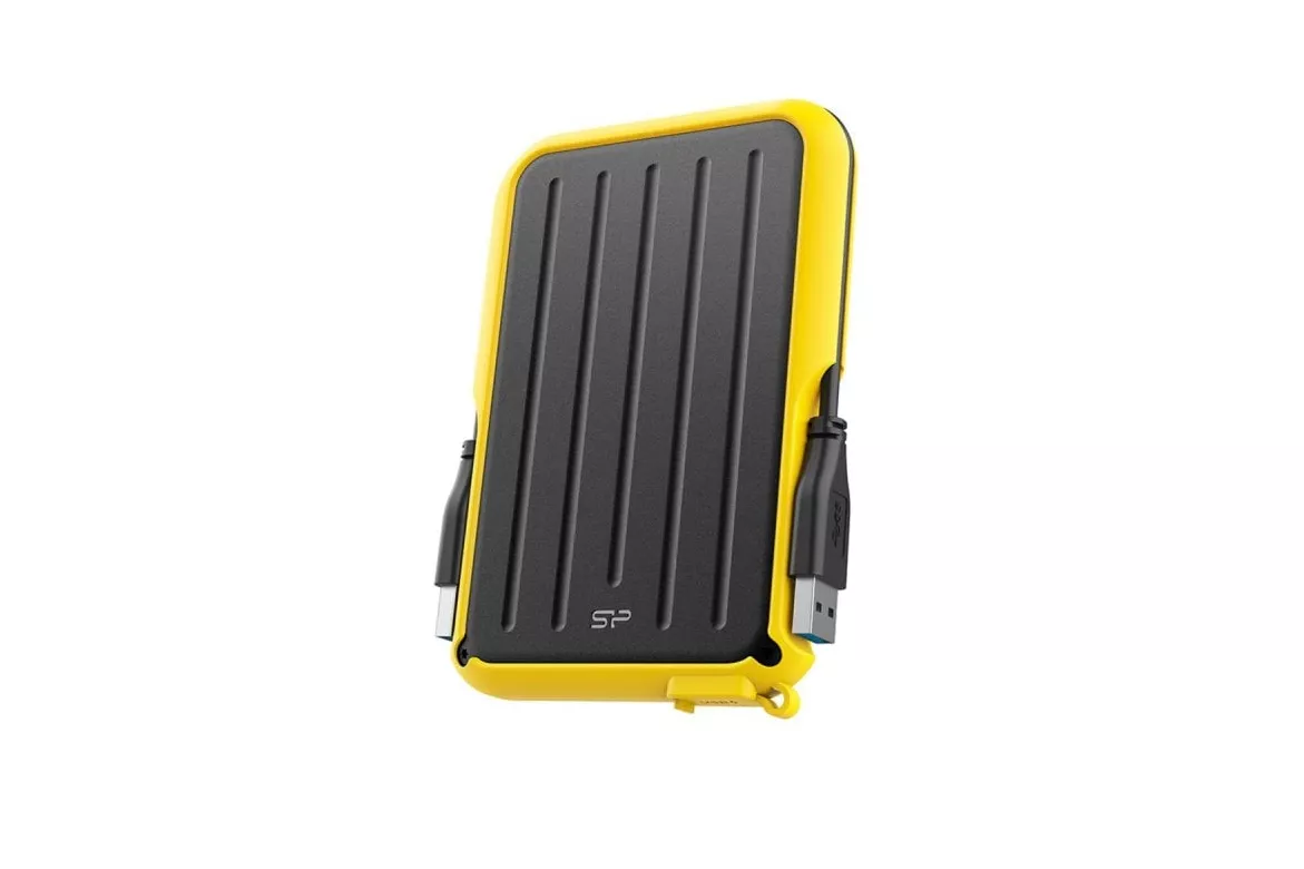 Disco Duro Silicon Power A66 2TB HDD USB 3.2 Gen 1 Resistente a golpes y agua