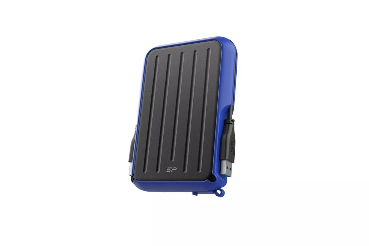 Disco Duro Silicon Power A66 4TB HDD USB 3.2 Gen1 Resistente Agua-Golpes