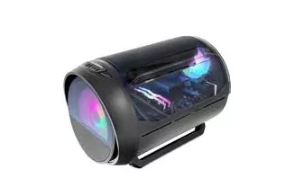 Caja Mars Gaming MC-CYLON MicroATX RGB Chroma Ventana Curva Negra